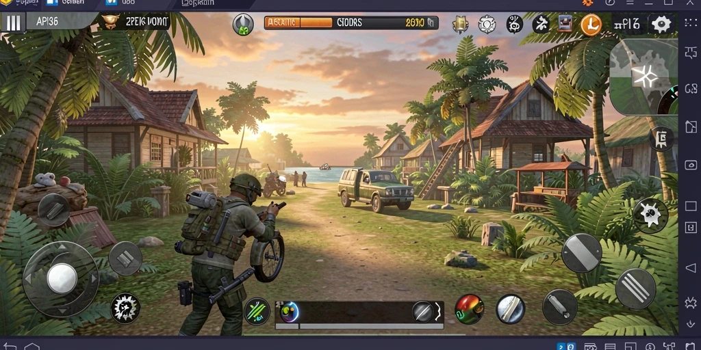 Menampilkan gameplay seru dan interaktif di API36.