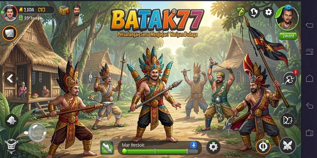 Gameplay BATIK77 menampilkan petualangan seru menjelajahi budaya batik.
