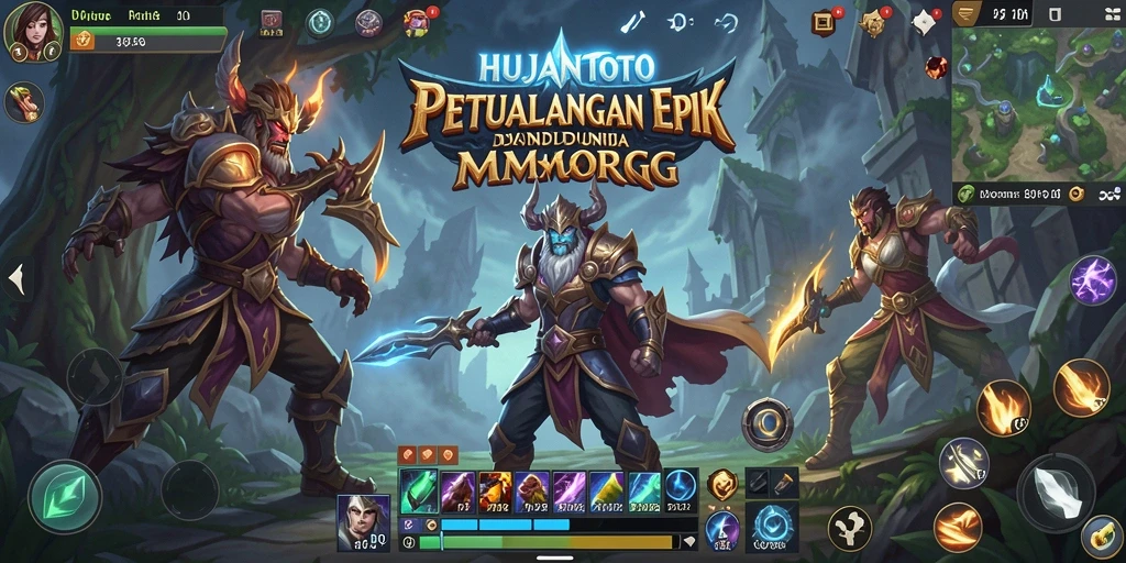 Tampilan gameplay HUJANTOTO yang memikat dan mengasyikkan.
