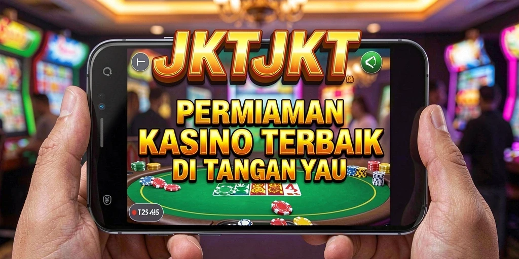 Tampilan gameplay menarik dalam JKTJKT yang menampilkan kasino virtual.