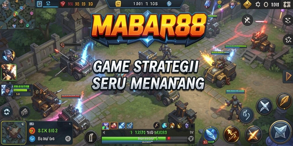 Tampilan grafis yang menawan dari gameplay MABAR88.