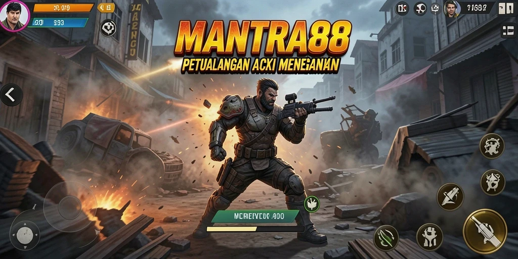 Menampilkan aksi seru dan grafis menawan di MANTRA88.
