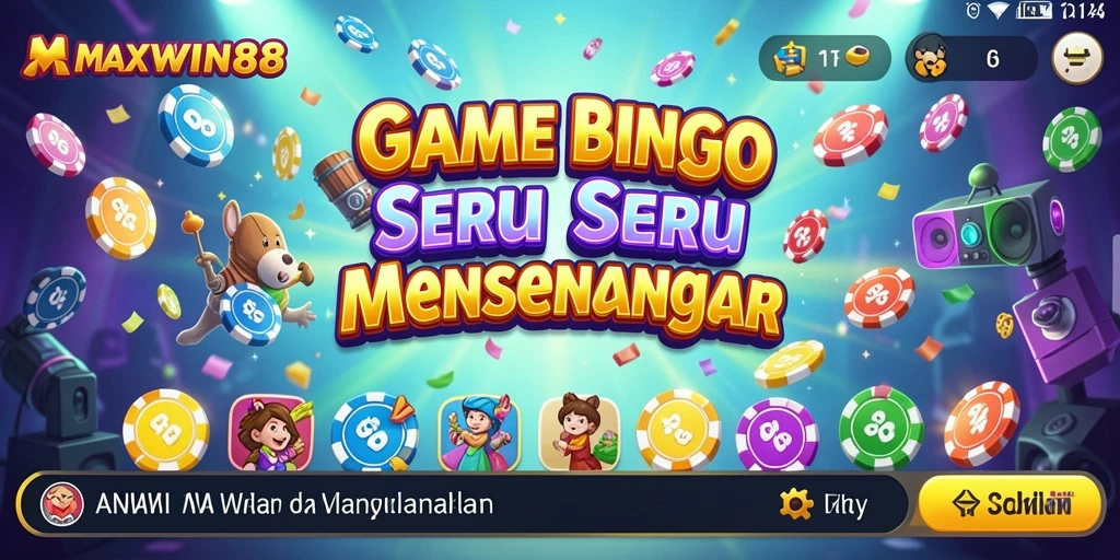 Screenshot gameplay MAXWIN88 yang menunjukkan keseruan bermain Bingo.