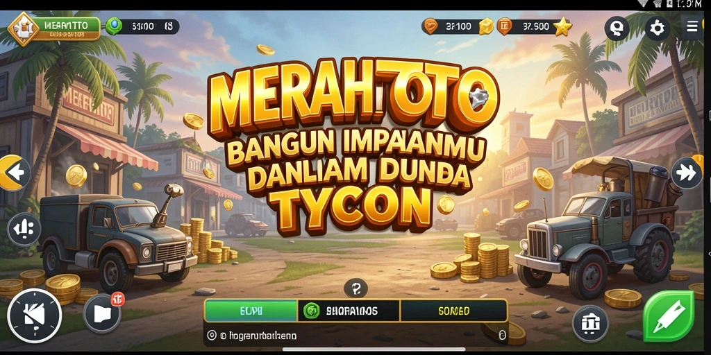 Tampilan gameplay MERAHTOTO yang seru dan menarik.