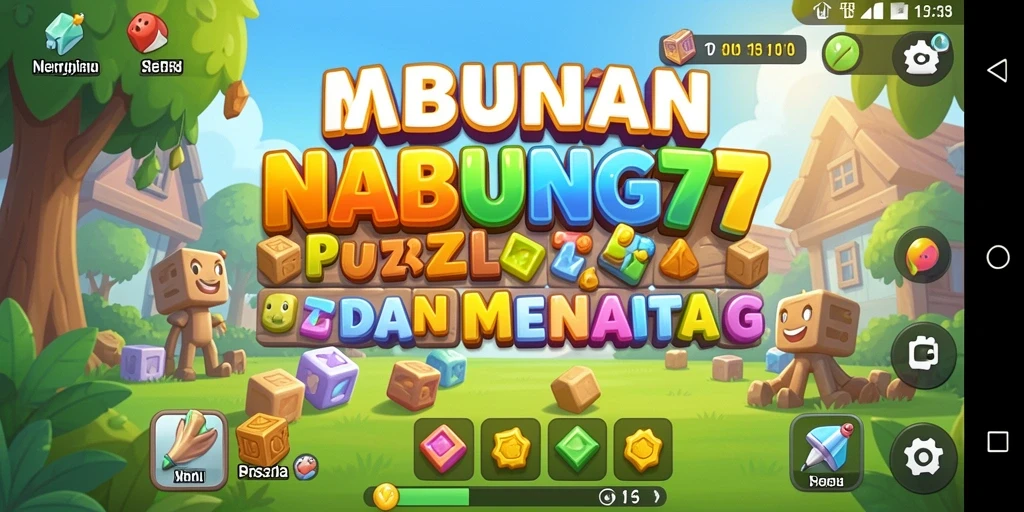 Tampilan gameplay NABUNG77 yang menantang dan mengasyikkan.