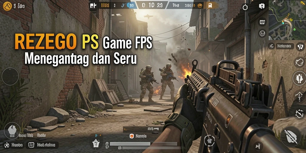 Tampilan gameplay intens dari REZEGO yang memukau.