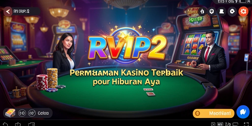 Tampilan menarik dari gameplay Kasino di RVIP2.