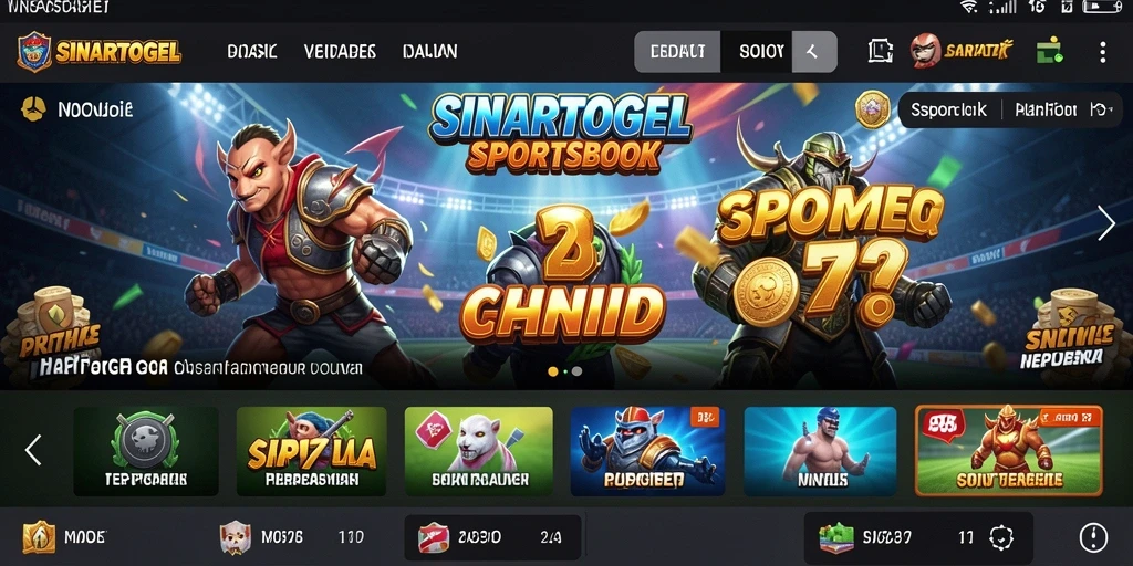 Tampilan menarik dari gameplay SINARTOGEL yang mendebarkan.