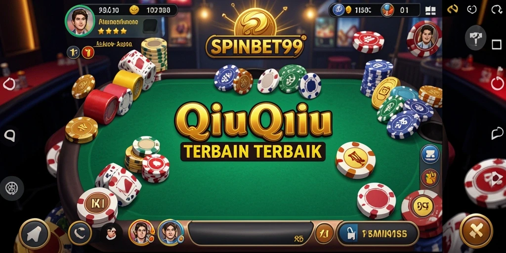 Gameplay seru dari SPINBET99 dengan suasana QiuQiu yang nyata.