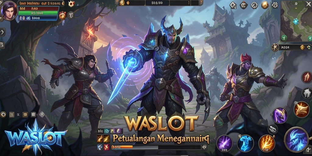 Tampilan gameplay ARPG yang mendebarkan dan penuh aksi.